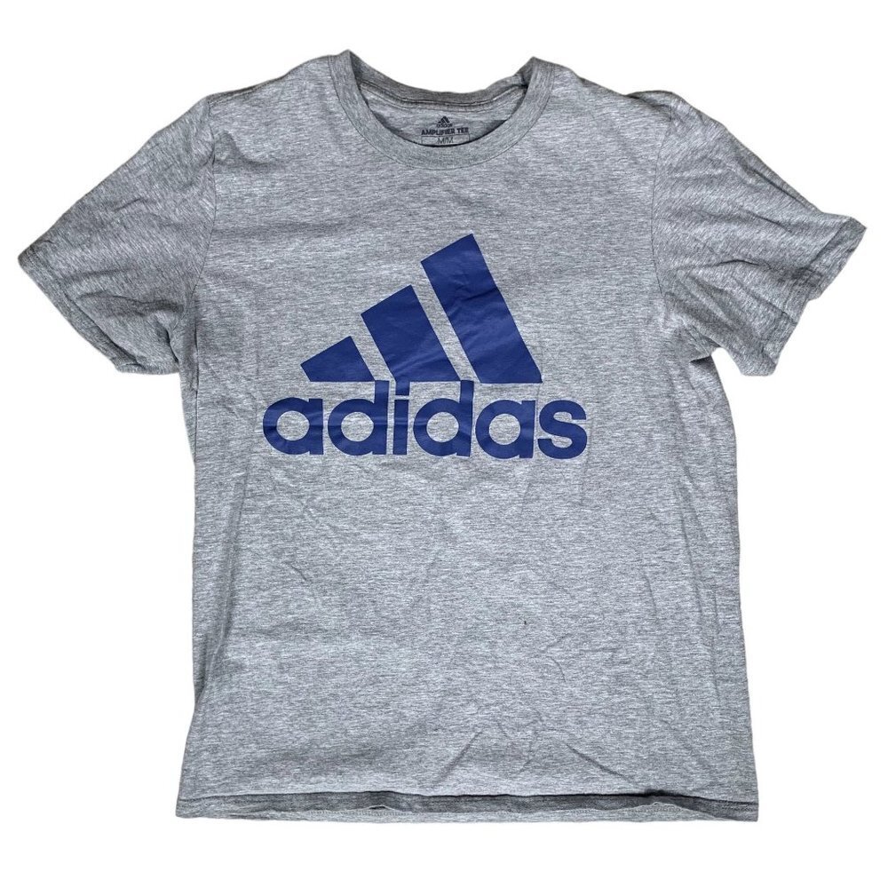 Adidas Amplifier Tee Grey‎ T-Shirt Size Medium